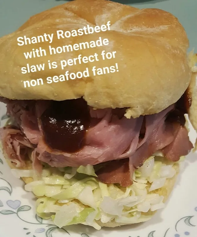 Shanty roast beef sandwich